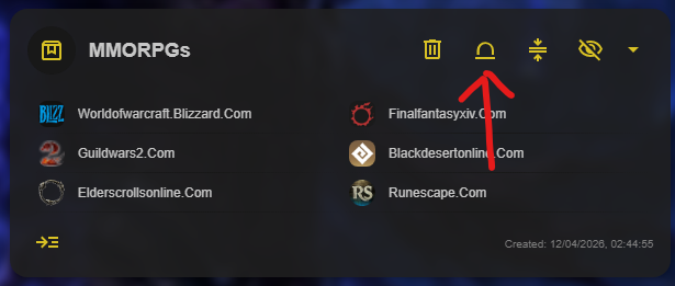 Caves of Wonders (CoW) convert a Chest to a Cave Caves of Wonders (CoW) Chest toolbar highlighting the Convert to Cave control