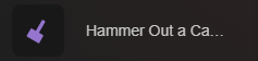 Caves of Wonders (CoW) sidebar showing the Hammer Out a Cave button for creating a top-level bookmark space