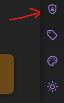 Caves of Wonders (CoW) sidebar highlighting the Fort Knox button used to immediately protect hidden content