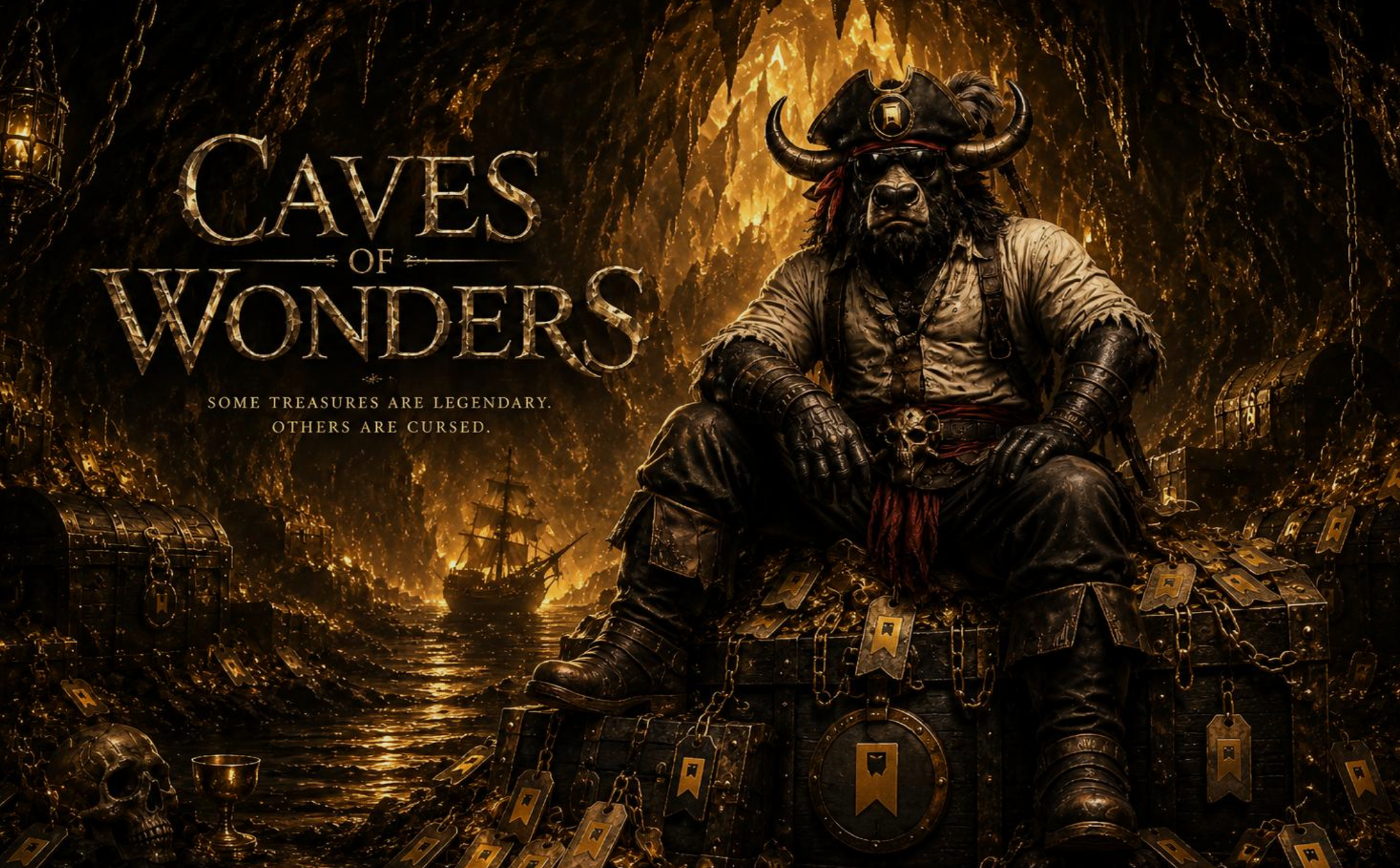 Caves of Wonders browser screensaver background Caves of Wonders browser screensaver displaying a Cave background image without bookmark controls